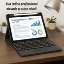 Capa com Teclado para iPad 7ª à 10ª Geração, iPad Air e Pro
