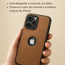 CadCase® Lux – Capa Slim de Couro Clássico para iPhone