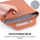 Capa de Couro com Suporte para Notebook - Cadive