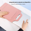 Capa de Couro com Suporte para Notebook - Cadive